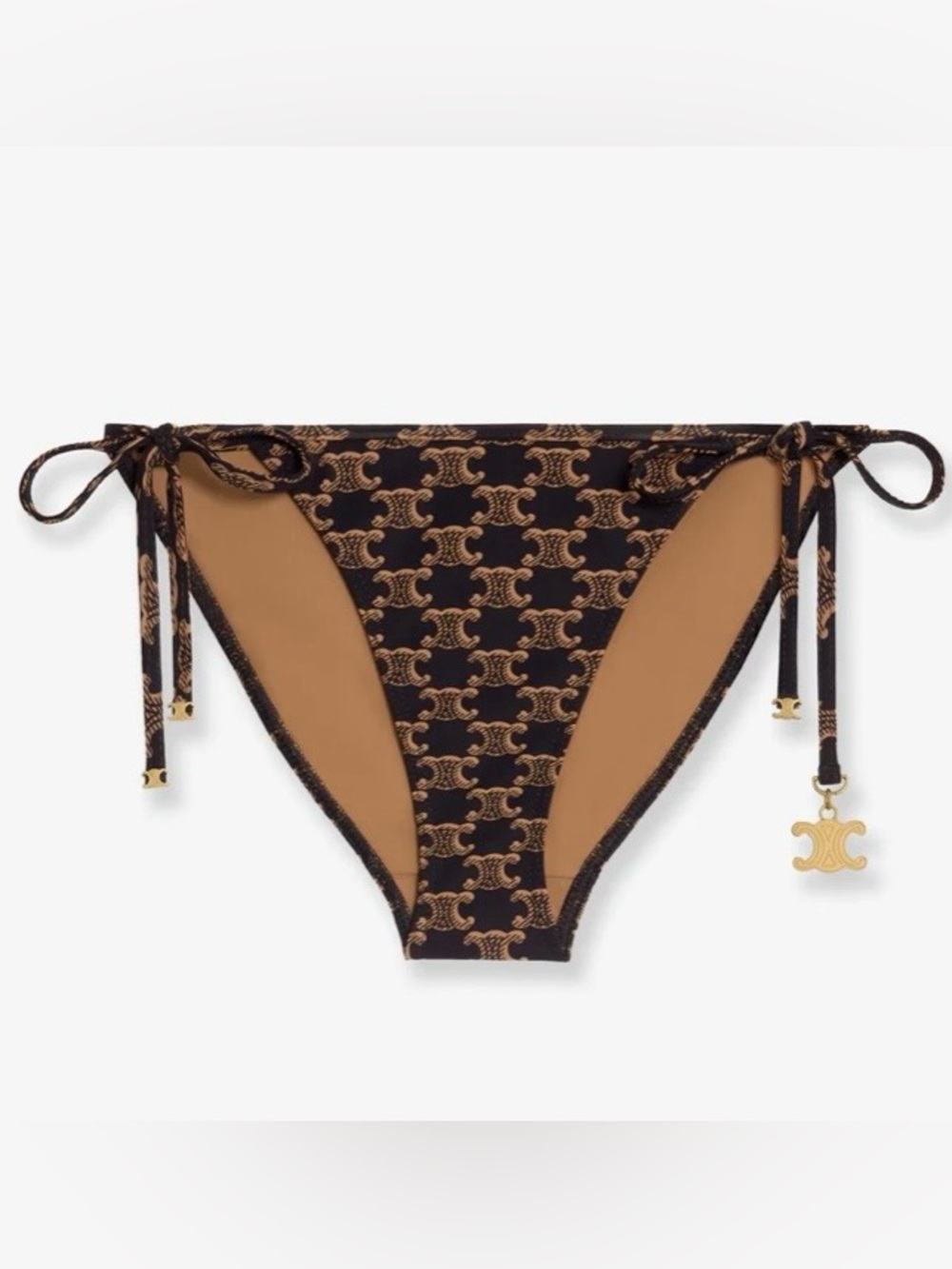 CELINE Triomphe logo bikini bottom